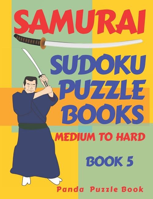 Couverture_Samurai Sudoku Puzzle Books Medium To Hard - Book 5