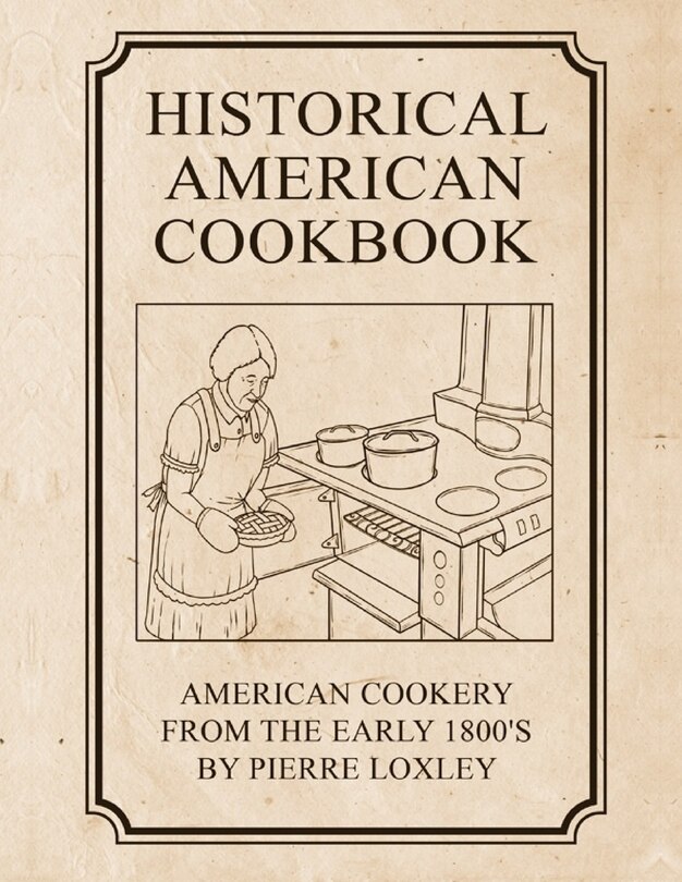 Couverture_Historical American Cookbook