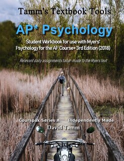 Couverture_AP* Psychology Student Workbook for use with Myers' Psychology for the AP Course+ 3rd Edition (2018)