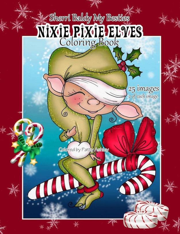 Couverture_Sherri Baldy My Besties Nixie Pixie Elves Coloring Book