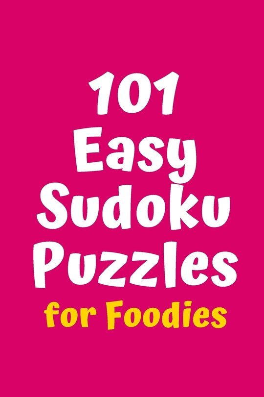Front cover_101 Easy Sudoku Puzzles for Foodies