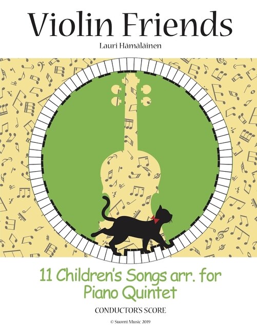 Front cover_11 Children's Songs arr. for Piano Quintet