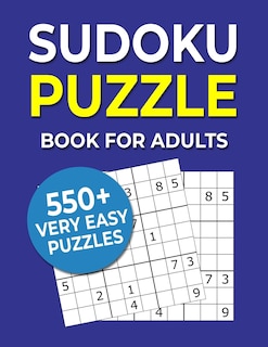 Front cover_Sudoku Puzzle Book For Adults