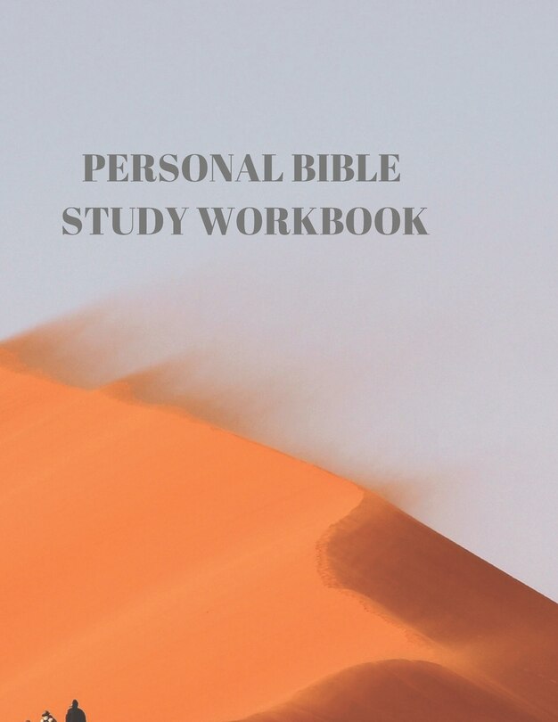 Front cover_Personal Bible Study Workbook