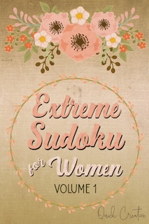 Couverture_Extreme Sudoku For Women Volume 1