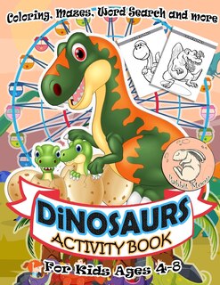 Couverture_Dinosaurs Activity Book for Kids Ages 4-8