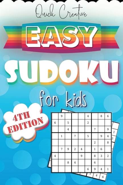 Easy Sudoku For Kids 4th Edition: Sudoku Puzzle Book Including 330 EASY Sudoku Puzzles with Solutions, Great Gift for Beginners or Kids