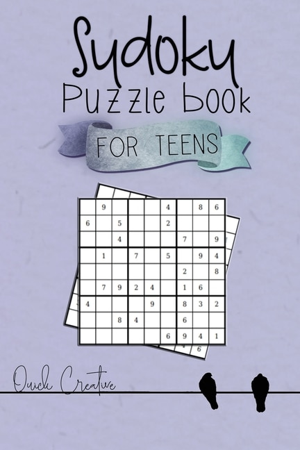 Front cover_Sudoku Puzzle Book For Teens