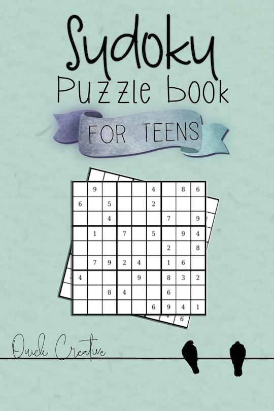 Couverture_Sudoku Puzzle Book For Teens