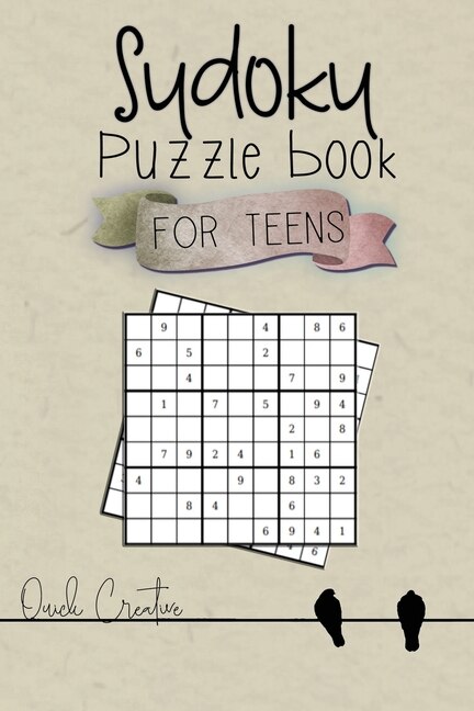Couverture_Sudoku Puzzle Book For Teens