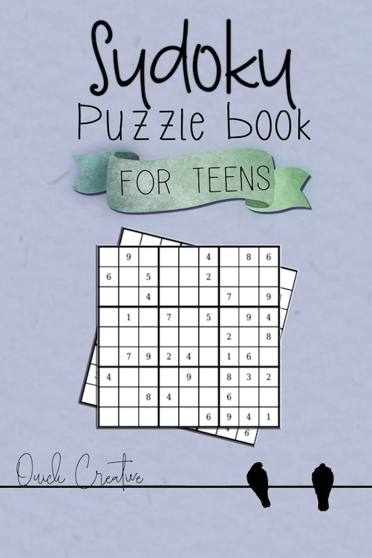 Couverture_Sudoku Puzzle Book For Teens