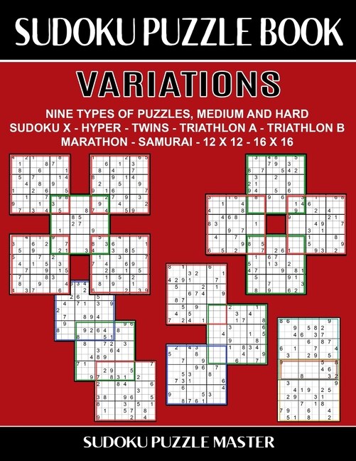 Couverture_Sudoku Puzzle Book Variations