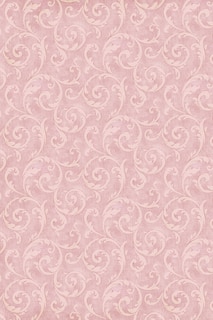 Front cover_Vintage Pink Damask - Sketch & Write Notebook