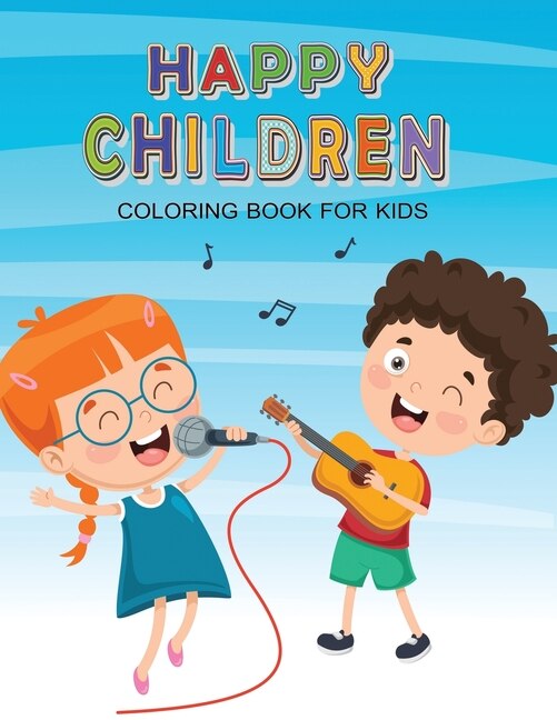 Couverture_Happy Children Coloring Book for Kids