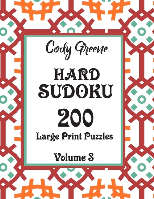 Front cover_Hard Sudoku