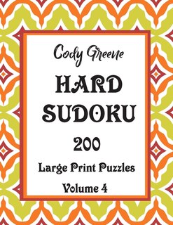 Front cover_Hard Sudoku