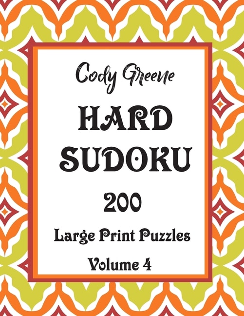 Front cover_Hard Sudoku