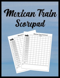 Front cover_Mexican Train Scorepad