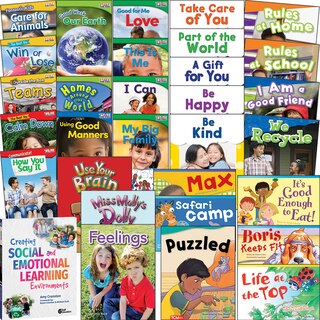 Front cover_Social Emotional 31-Book Set with Shell Book: Grades K-1
