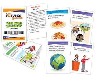 Couverture_Icivics: What Would You Choose? Game Cards