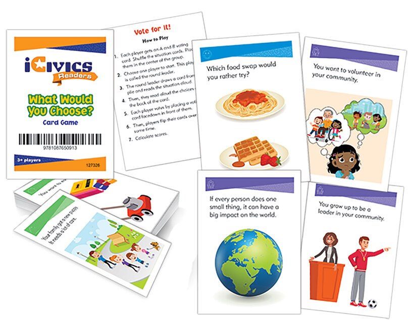 Couverture_Icivics: What Would You Choose? Game Cards