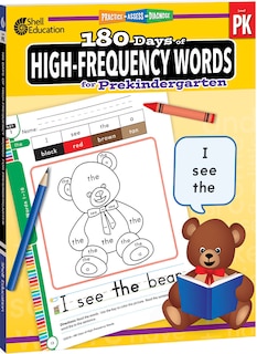 Front cover_180 Days(tm) High-Frequency Words for Prekindergarten