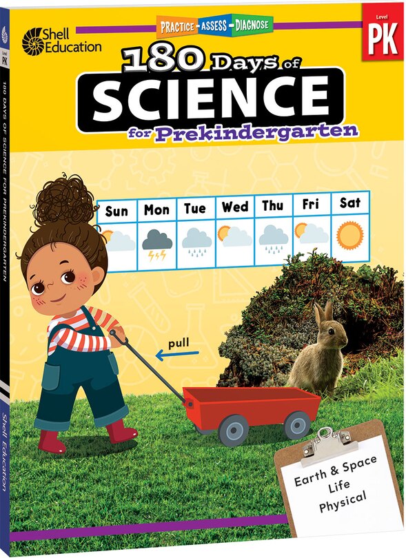 Front cover_180 Days(tm) Science for Prekindergarten