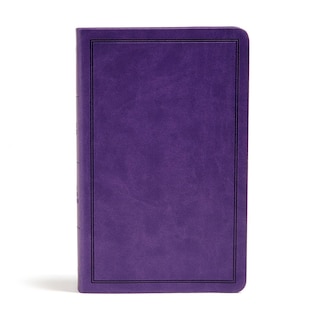 Couverture_Kjv Deluxe Gift Bible, Purple Leathertouch