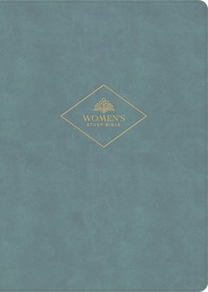 Couverture_CSB Women's Study Bible, Earthen Teal SuedeSoft LeatherTouch