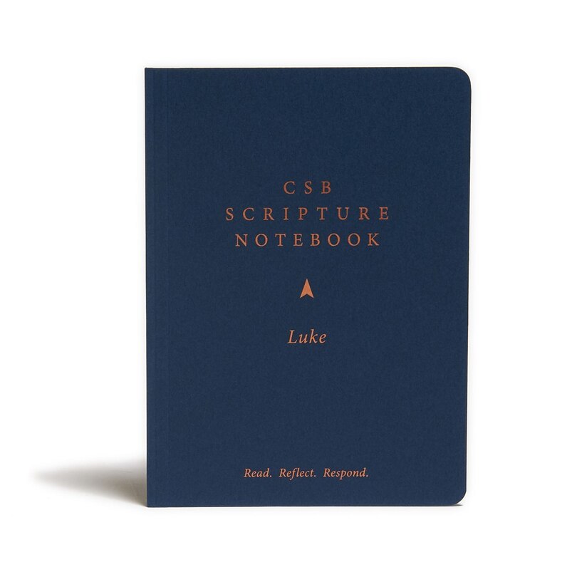 Front cover_Csb Scripture Notebook, Luke