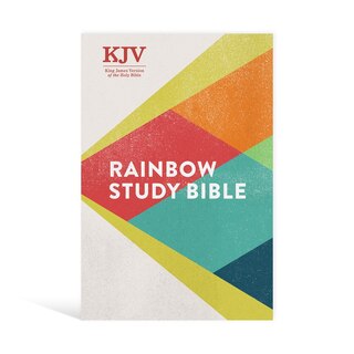 Front cover_KJV Rainbow Study Bible, Hardcover