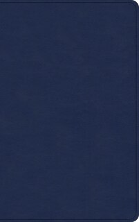 Front cover_KJV Single-Column Personal Size Bible, Navy LeatherTouch