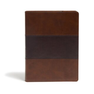 Front cover_Kjv Study Bible, Full-color, Saddle Brown Leathertouch