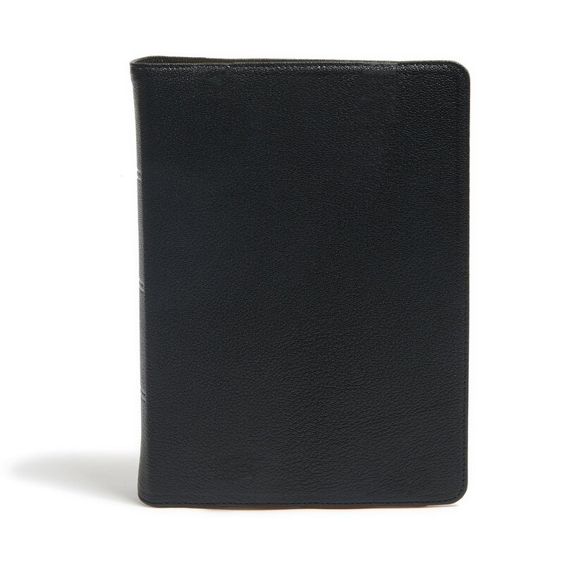 Front cover_KJV Study Bible, Full-Color, Black Premium Goatskin, Indexed