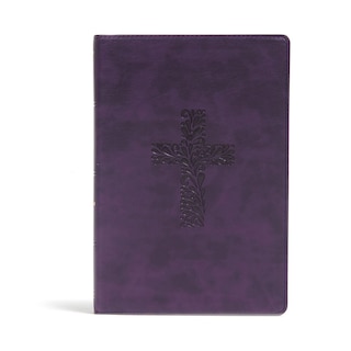 Couverture_Kjv Rainbow Study Bible, Purple Leathertouch