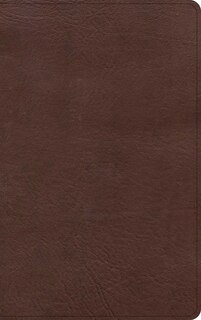 Front cover_KJV Single-Column Personal Size Bible, Brown LeatherTouch