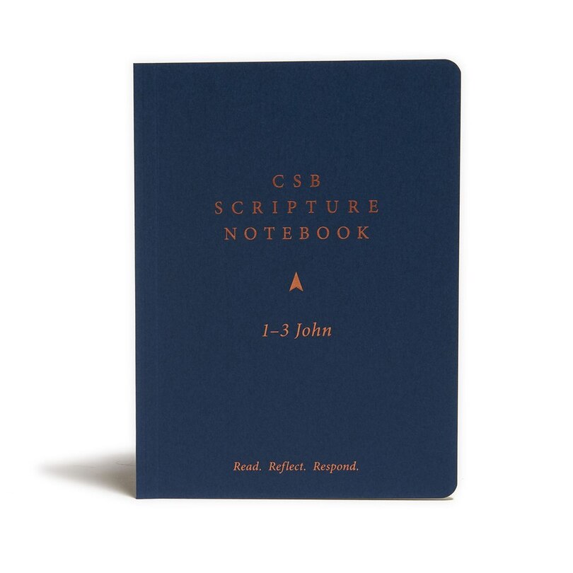 Front cover_Csb Scripture Notebook, 1-3 John