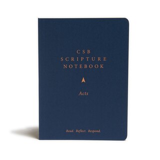 Front cover_Csb Scripture Notebook, Acts
