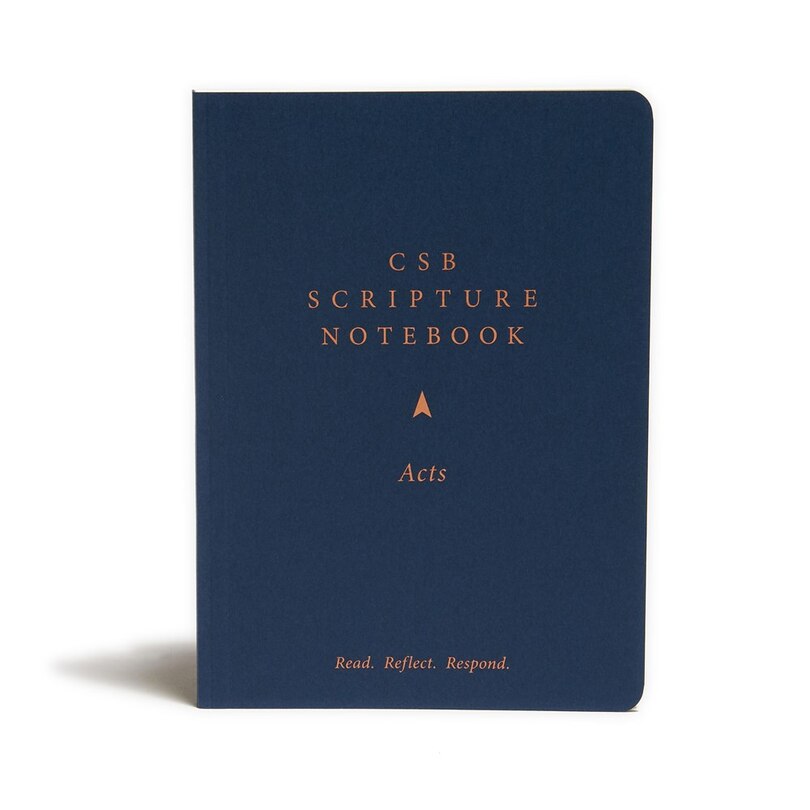 Front cover_Csb Scripture Notebook, Acts