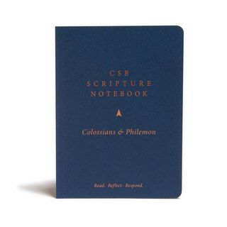 Front cover_Csb Scripture Notebook, Colossians and Philemon