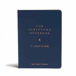 Csb Scripture Notebook, 1-2 Peter And Jude: Read. Reflect. Respond. by CSB Bibles by Holman