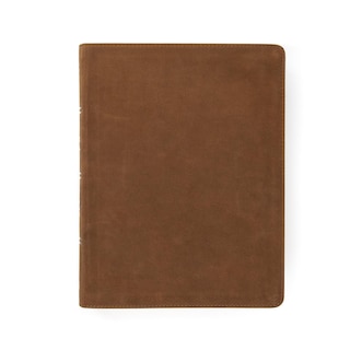 Couverture_Csb Men Of Character Bible, Brown Genuine Leather