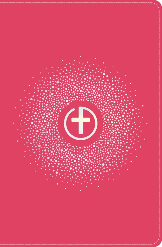 Front cover_CSB One Big Story Bible, Pink LeatherTouch