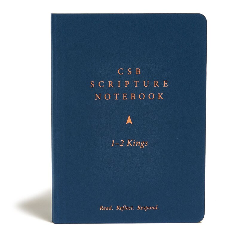 Front cover_Csb Scripture Notebook, 1-2 Kings