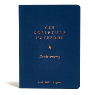 Front cover_Csb Scripture Notebook, Deuteronomy