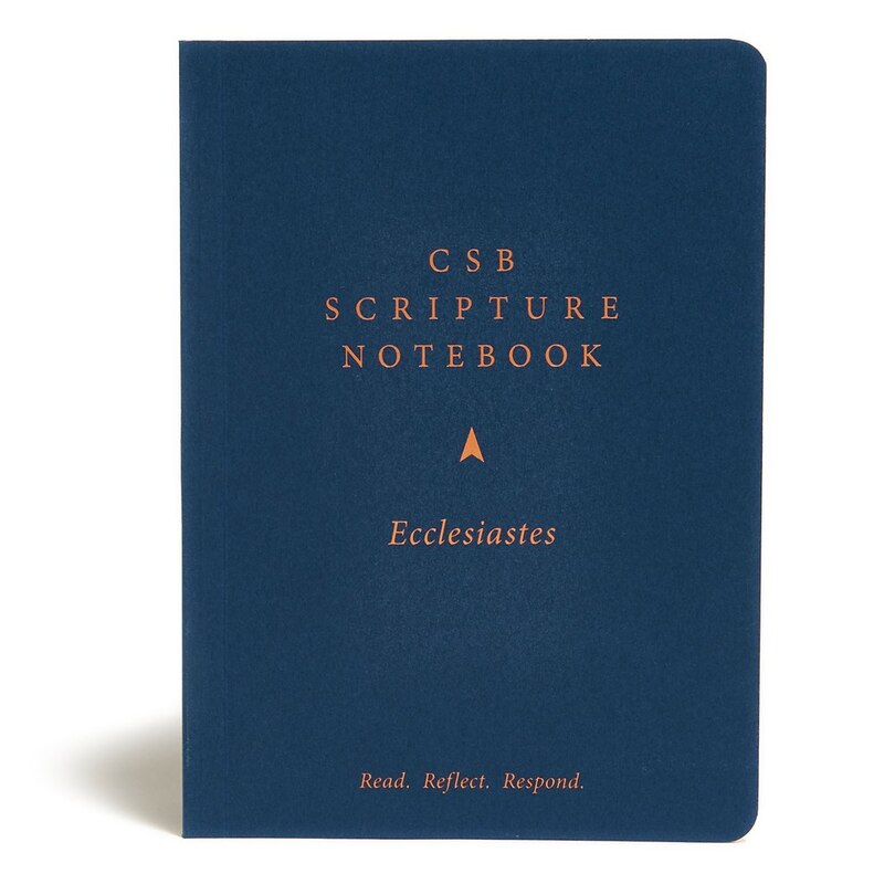Couverture_Csb Scripture Notebook, Ecclesiastes