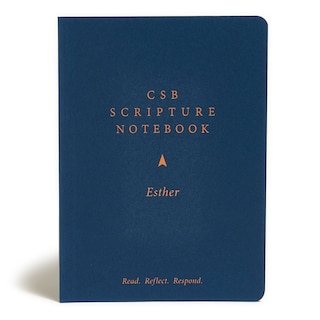 Front cover_Csb Scripture Notebook, Esther