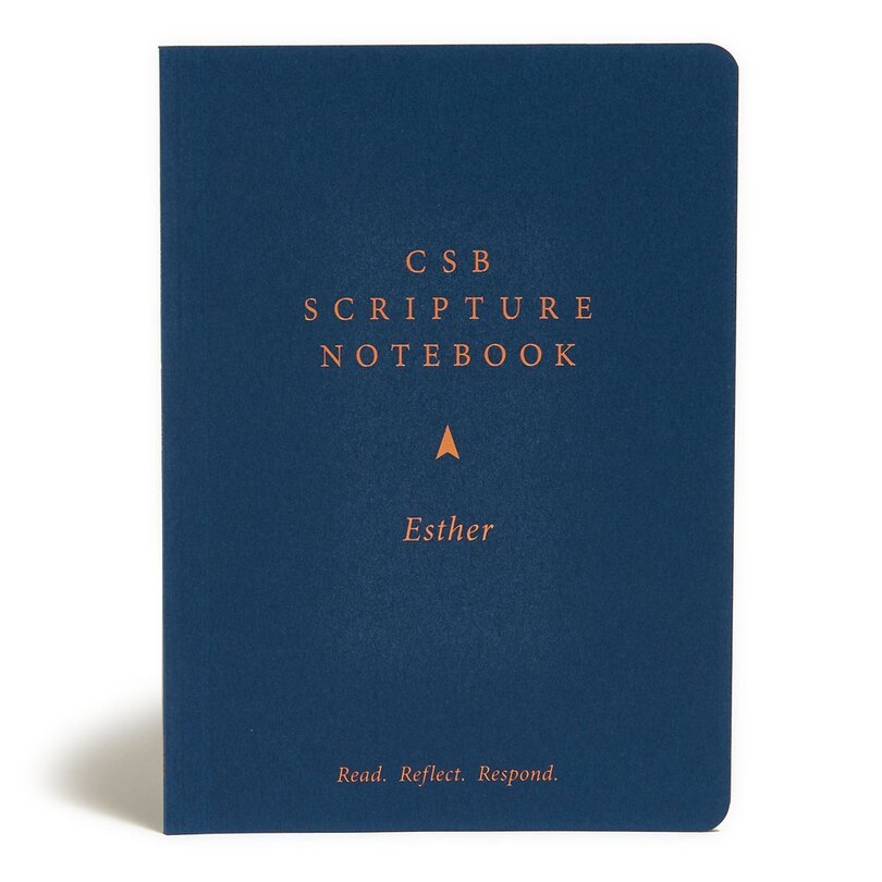 Front cover_Csb Scripture Notebook, Esther
