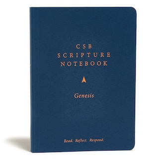 Front cover_Csb Scripture Notebook, Genesis