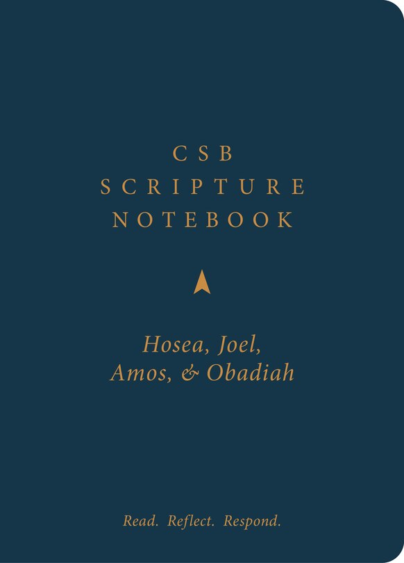 Front cover_Csb Scripture Notebook, Hosea, Joel, Amos, Obadiah